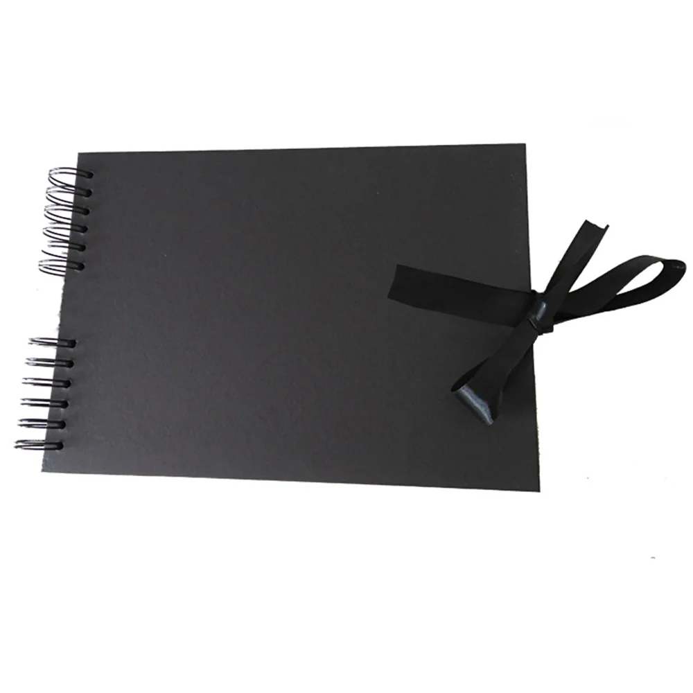 Album Scrapbook for Photoalbum Craft Paper DIY Scrapbooking Wedding Photo Album Anniversary Gifts Ribbon Clasp A4 Flip-over  (10)