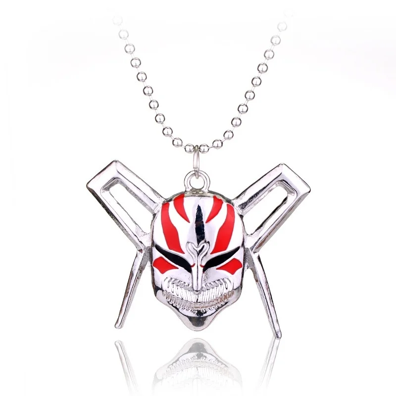 

5 style BLEACH logo Necklace Men Women Jewelry Leather rope/Link Chain Pendant Necklace Charm Accessories Drop-shipping