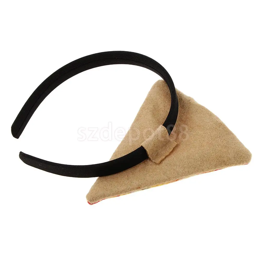Festival Pizza Fast Food Headband Women Girls Halloween Fancy Dress Party Hairband Birthday Party Dress up Props Headpiece Gift