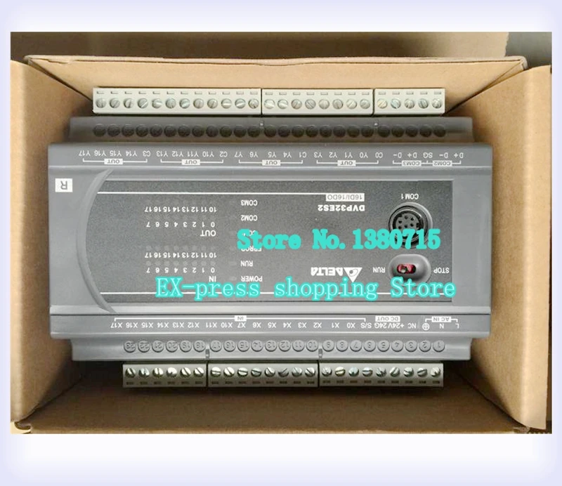 Транзисторный выход DVP32ES200T PLC ES2 серии 100-240VAC 16DI 16DO |