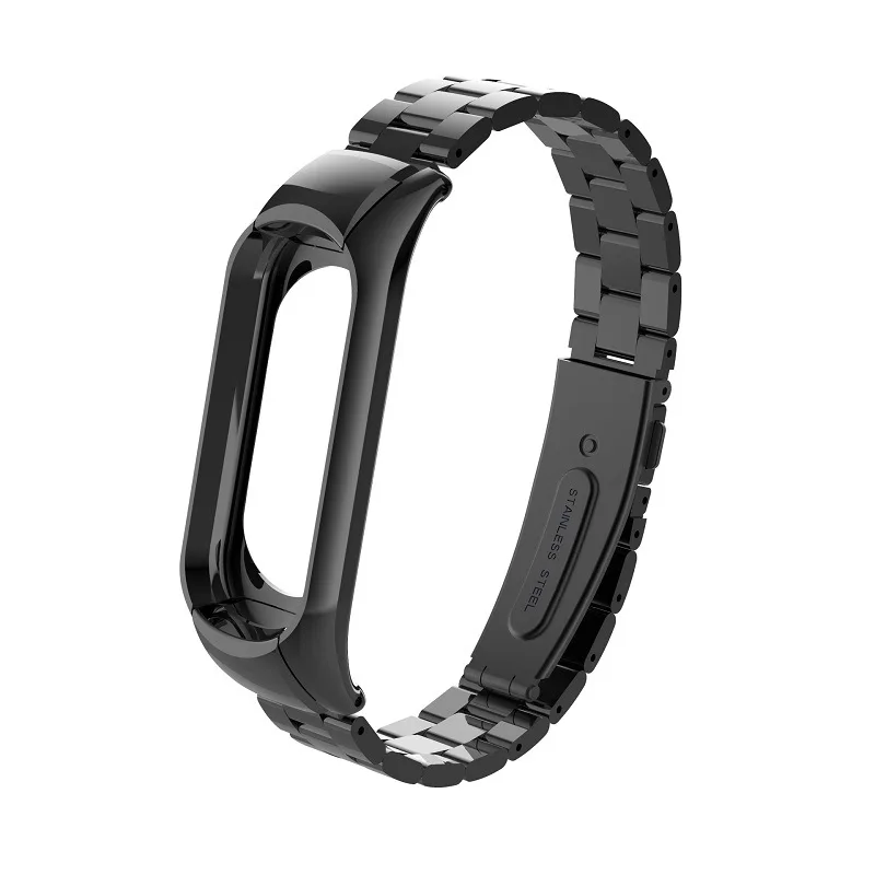 Аксессуары для xiaomi band 4 - Цвет: black metal 3