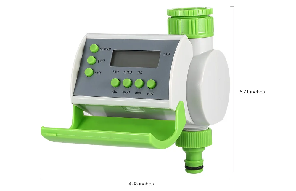 Автоматический интеллектуальный электронный таймер для воды в саду, оросительный спринклер для сада, система управления ЖК-дисплеем, устройство для полива