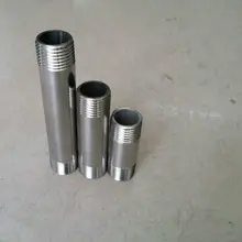 1/" x 300 мм с резьбовым трубы Соски 304 Нержавеющая сталь пивоварения