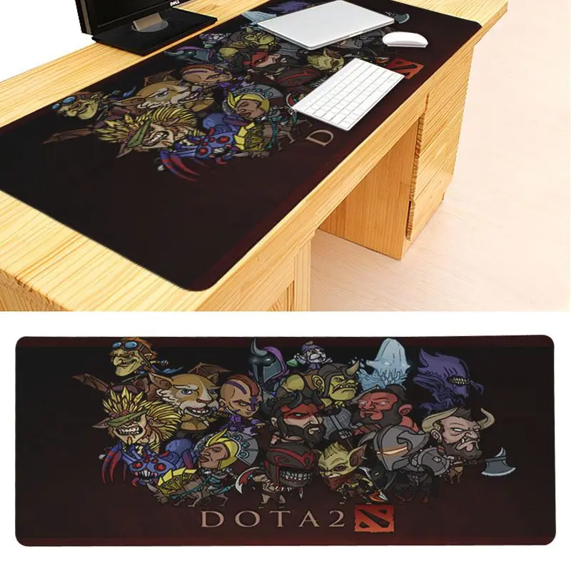  MaiYaCa Simple Design Dota Hero Comfort Mouse Mat Gaming Mousepad Size for 300*700*2mm and 300*900*