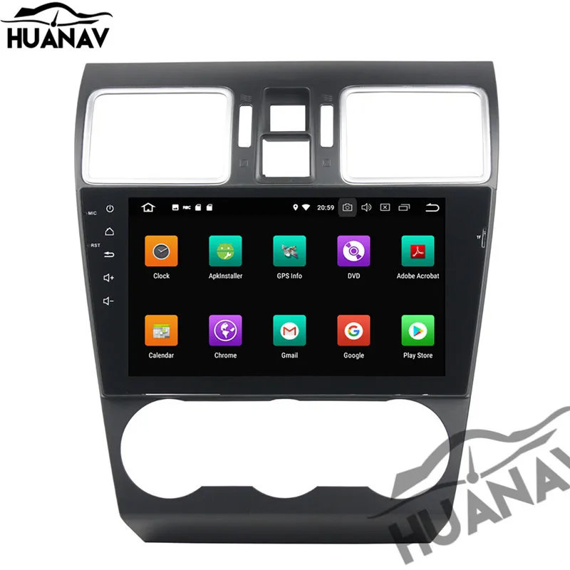 Cheap Tesla style Car No DVD Player GPS Navigation For Subaru WRX 2013-2017 head unit 2 din radio Multimidia Android stereo navi AUTO 2