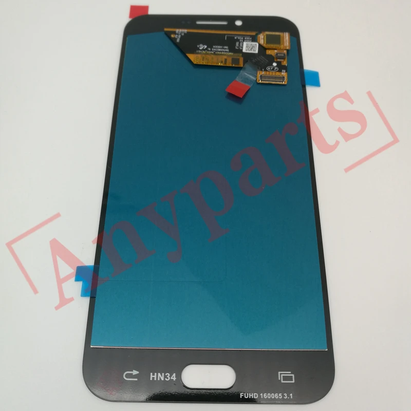 Протестированный ЖК-дисплей+ сенсорный экран для Samsung Galaxy A8 A810 A810F A810U с дигитайзером в сборе+ закаленное стекло