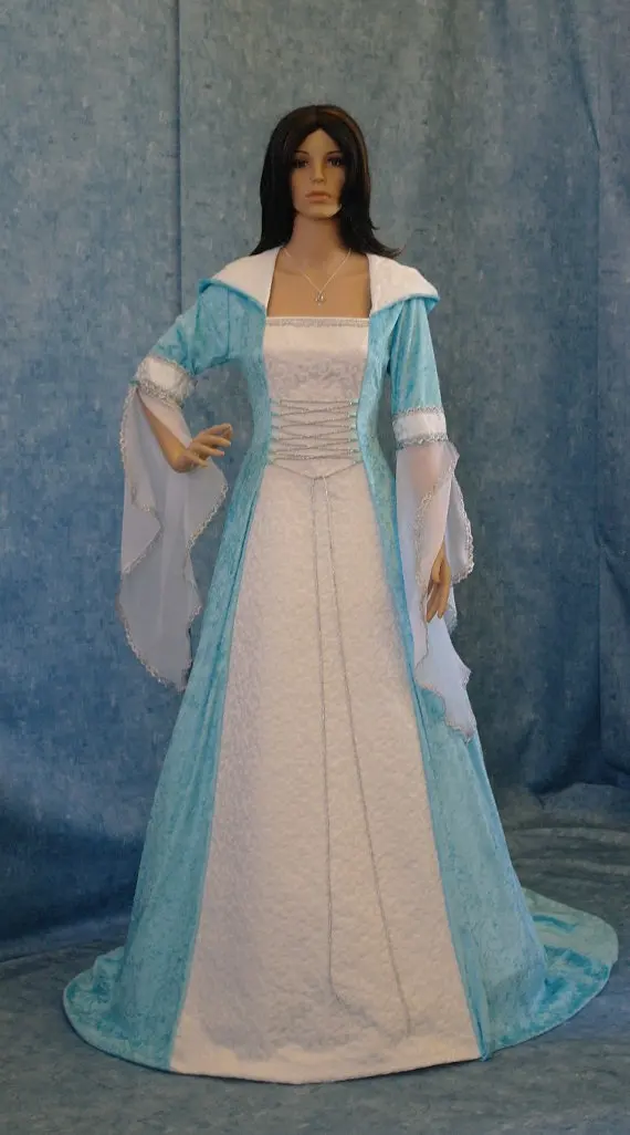 Средневековый ренессанс handfasting dress custom made