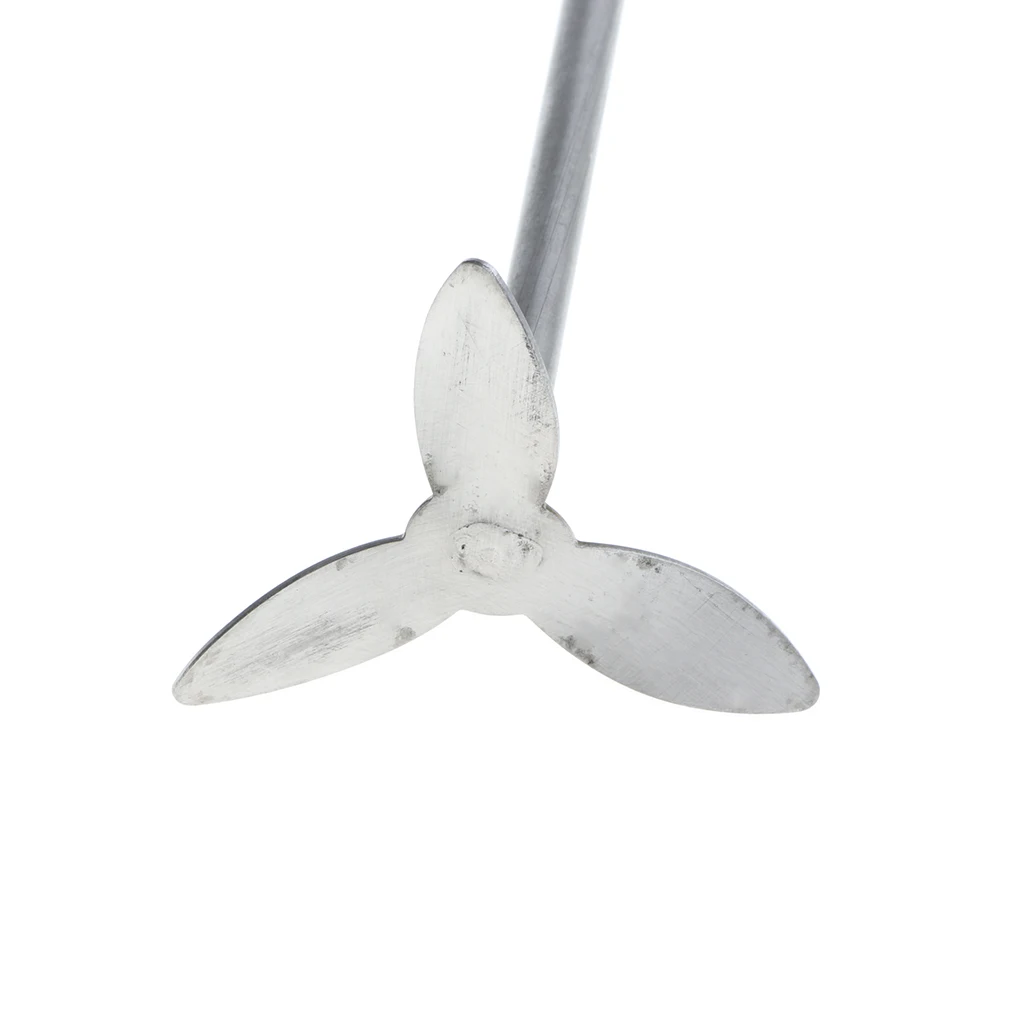 Stainless Steel Lab Chemical Liquid Stirring Paddle Mixing Propeller Lab Supplies Glassware Kits