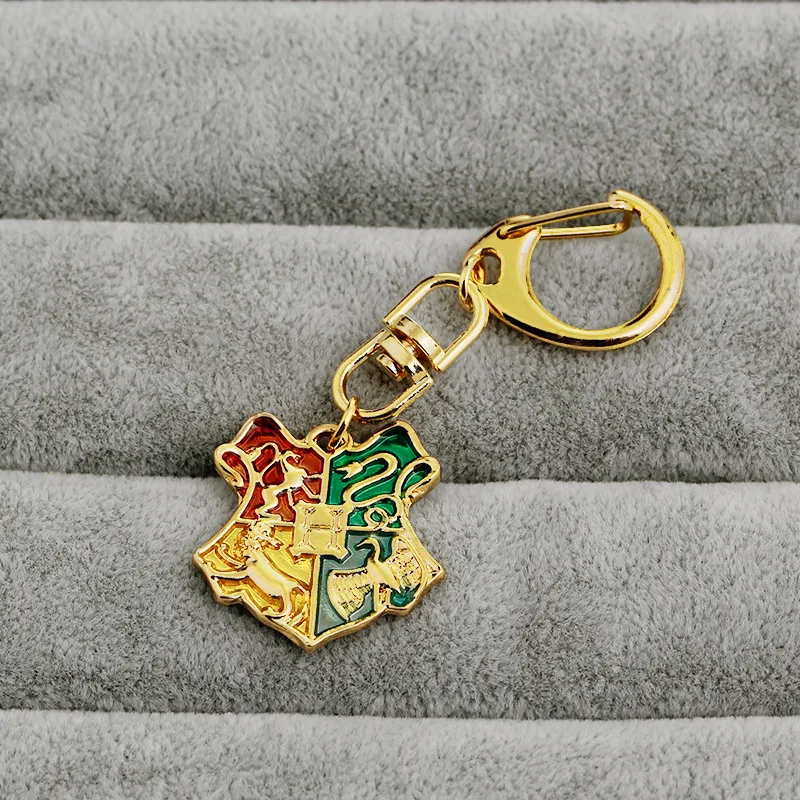 Винтажное кольцо для ключей Гарри П Хогвартс Гриффиндор хуффенпуф коготь