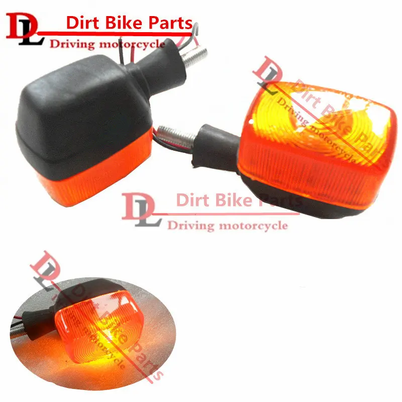 

1 pair Motorcycle Turn Signals Light For Honda AX1 250 AX-1 250 Signal Not Lights Indicators Flasher Orange