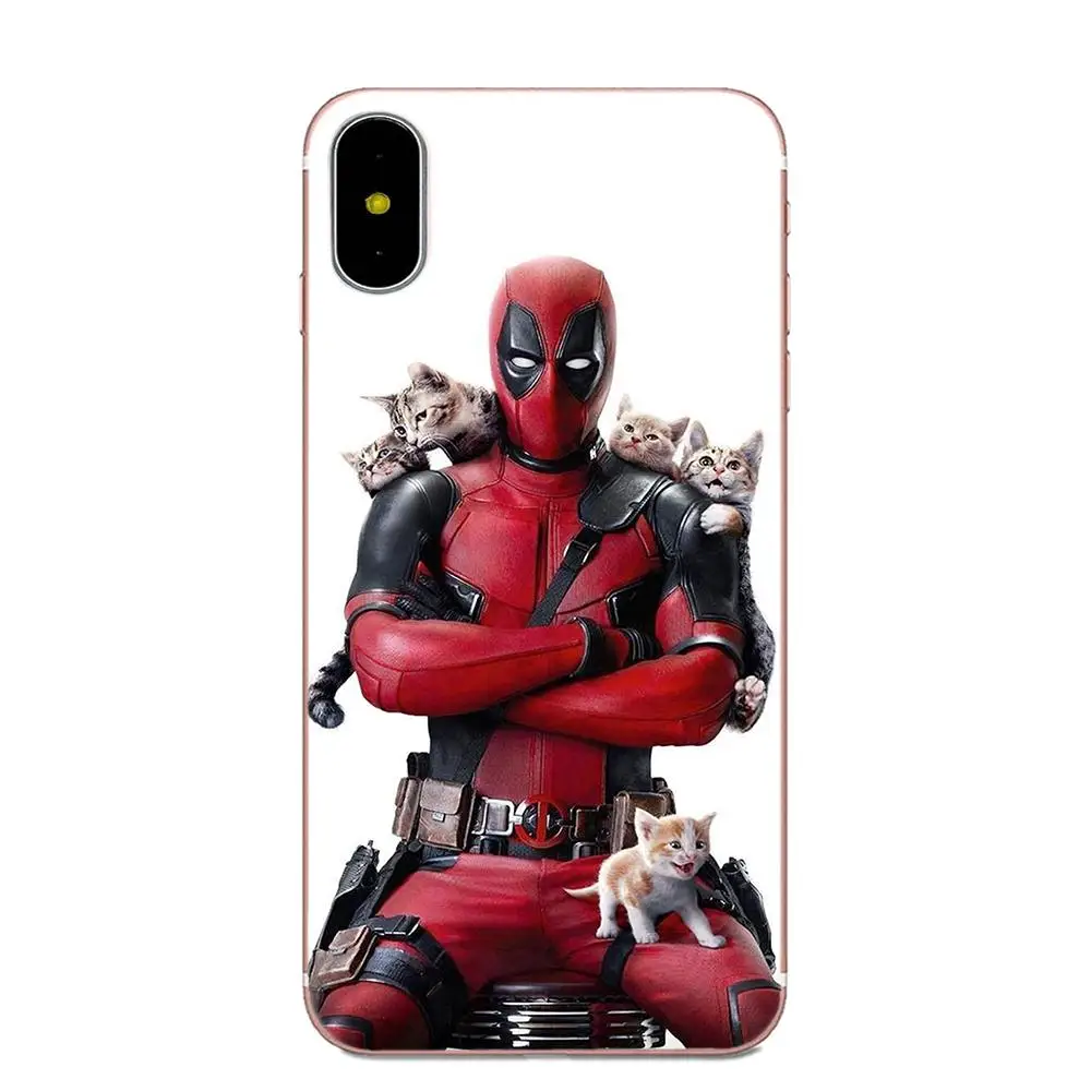 Крутой чехол Капа Marvel Hero Deadpool для Huawei Honor Mate Nova 2 6A 7A 7C 8C 8S 10 10i Y5 Y9 Lite P Smart GR5