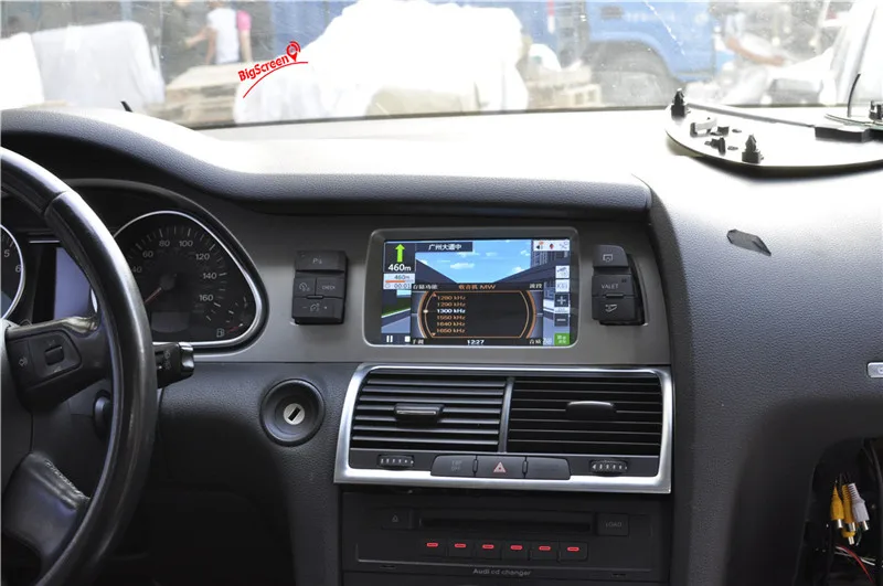 7 дюймов Android четырехъядерный автомобильный dvd-плеер gps Navi для Audi A6L 2007-2011 для AUDI Q7 2006- мультимедиа ISP экран 2 Гб стерео