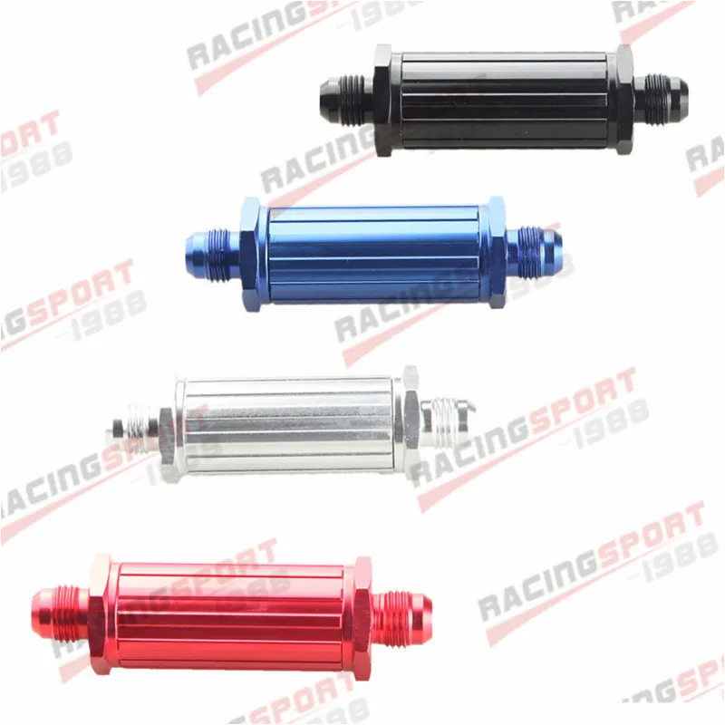 

AN-6 AN6 6AN Blue Anodised Billet Magnetic Fuel Filter 150 Micron