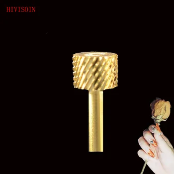 

HIVISOIN-4pcs- Carbide Nail Drill Bit - 4-Week Backfill Bit - (60060010) Gold