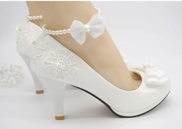 Свадебные туфли; молочно-белый светильник; цвет слоновой кости; женские туфли-лодочки на низком каблуке; свадебные туфли-лодочки для женщин; Свадебная обувь с бантом; PR563