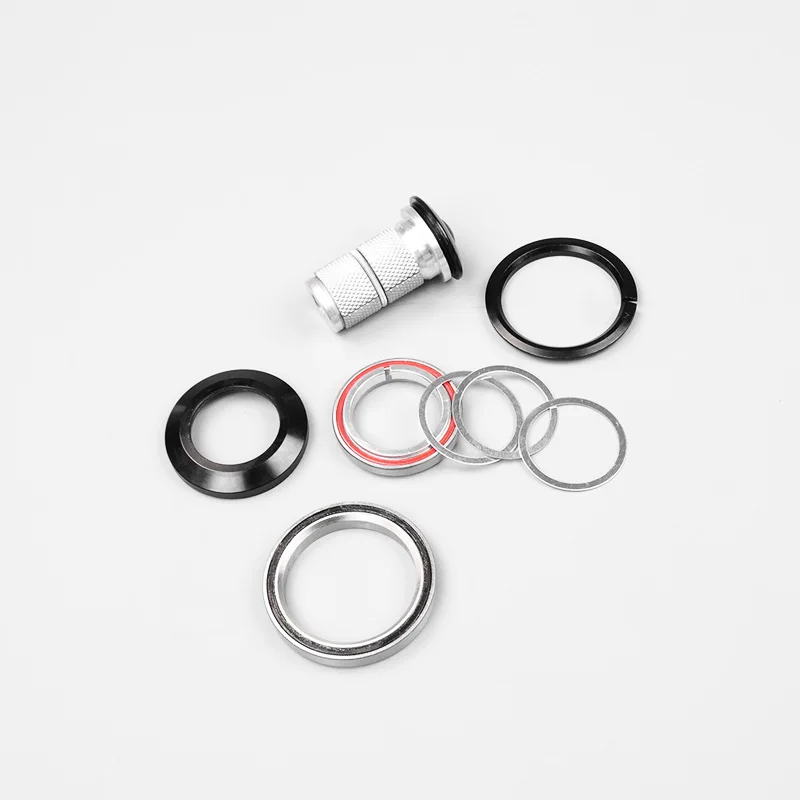 

Road Bike Headset 1 1/8-1-1/2"  Top Cap MTB Tapered Headset Spacer Integrated Bicycle Carbon Steerer Tube Parts Free Shipping