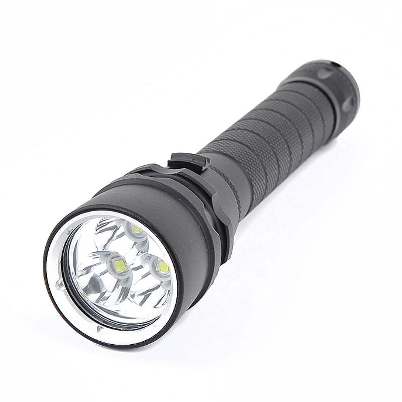 

3*XM-L2 LED Flashlight Waterproof Tactical Flashlight High Bright For Camping Fishing Lighting Focus Torch By 18650 Battery
