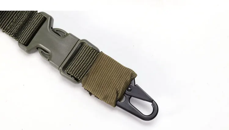 Регулируемый военно-тактические пистолет слинг Единая точка Quick Release Банджи винтовка плечевой ремень охоты Starp Airsoft M4 AR15