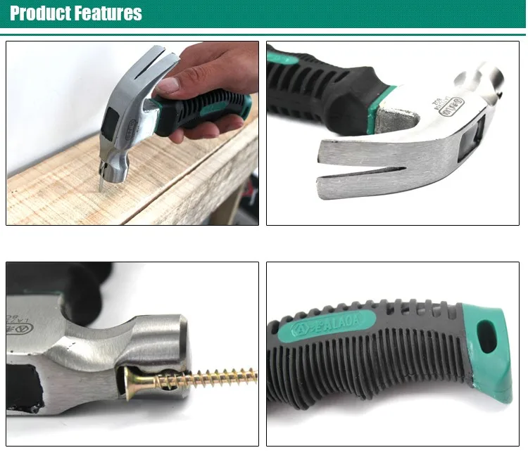 LAOA мини молоток 8 унций молоток для ногтей инструмент сталь Деревообработка ударные инструменты