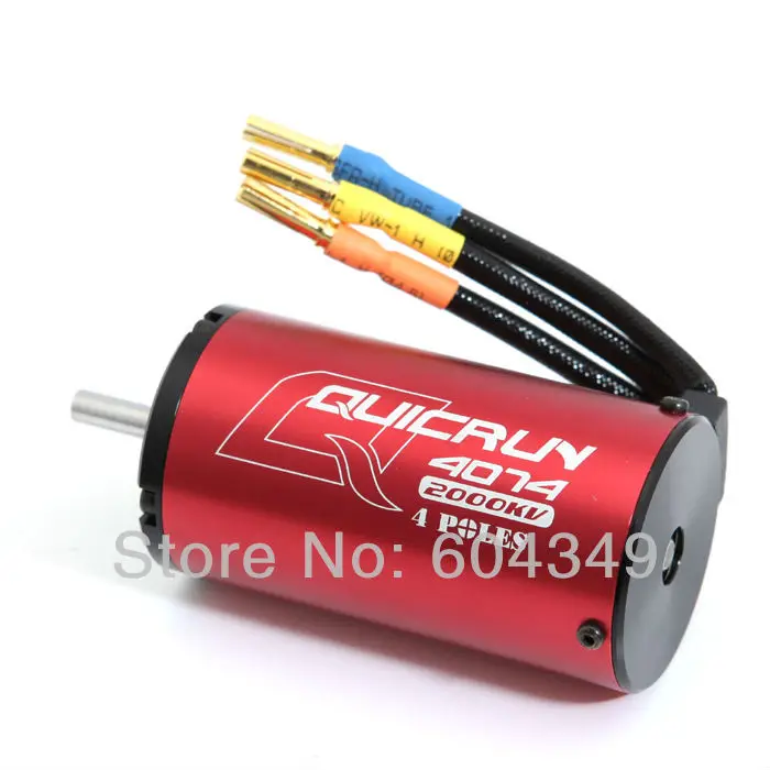 Мотор kv2000 QUICRUN-4074-2000KV-4Pole для 1/8 HOBBYWING quicrun | Игрушки и хобби