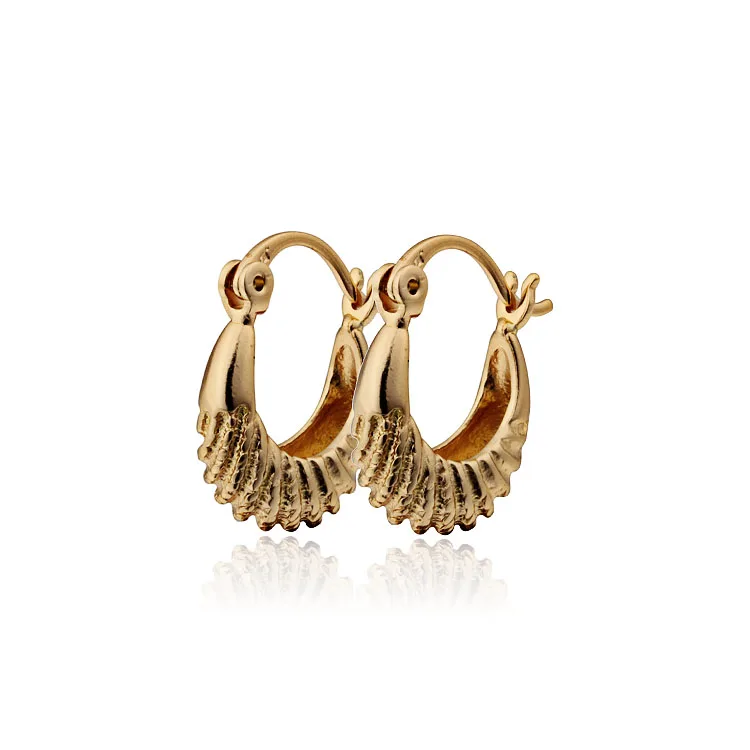 

Wholesale 2017 Gold-Color Hoop Earrings For Women Bijoux Brinco CC Earings Fashion FREE Shipping 15E18K-16