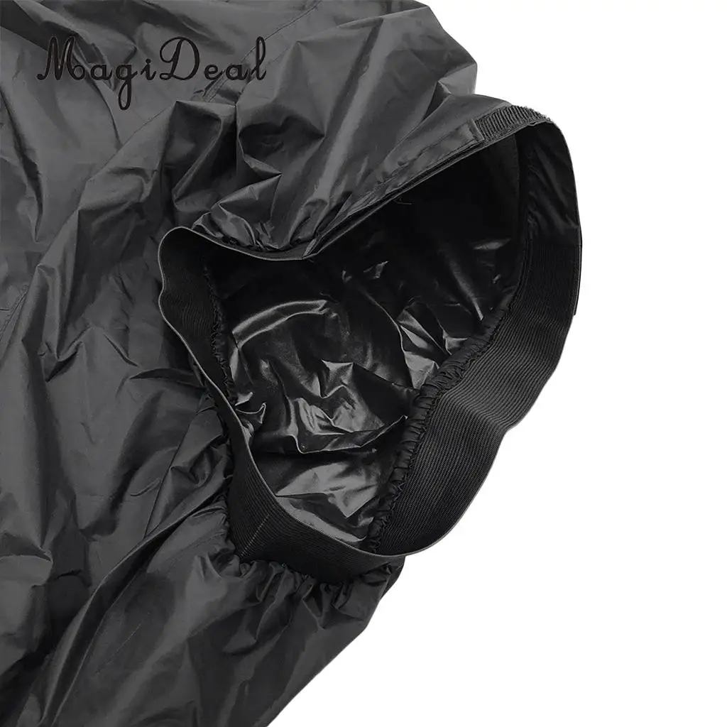 MagiDeal Spray Skirt Kayak Cockpit Deck Cover Sprayskirt Waterproof Storage Black S/M/L/XL Kayaking Canoeing Rafting Accessory