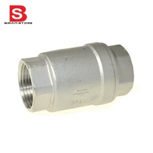 Нержавеющая сталь(304) вертикальный подъем в линии пружинный обратный клапан