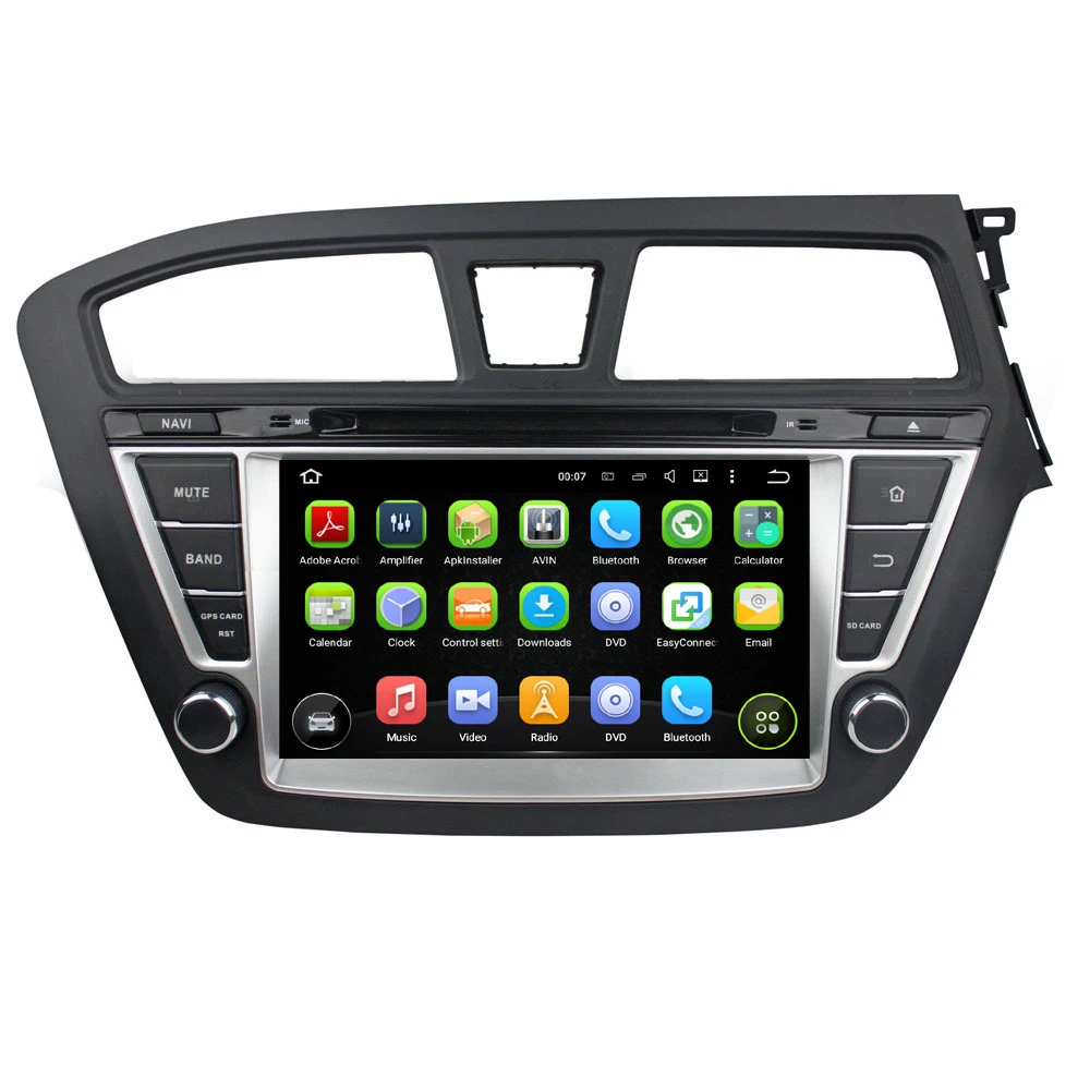 Perfect 8 Inch Car DVD GPS Player For Hyundai I20 2014 2015 Android 7.1 Auto Radio RDS Bluetooth Mirror Link RK3188 Wifi 8G Map DAB+ OBD 3 Perfect 8 Inch Car DVD GPS Player For Hyundai I20 2014 2015 Android 7.1 Auto Radio RDS Bluetooth Mirror Link RK3188 Wifi 8G Map DAB+ OBD 3