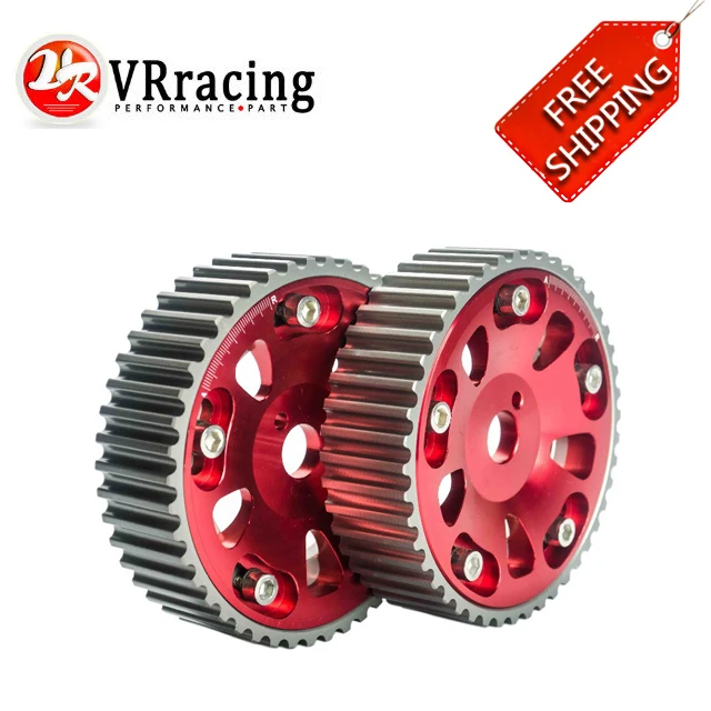 

FREE SHIPPING 1pair 2pc RED FOR Toyota 3S-GTE MR2 CELICA CALDINA Adjustable Cam Gear VR6533R