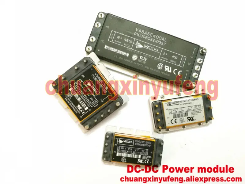 V375B12C300AL VICOR Mini DC-DC Power module Converter DC375V-12VDC300W25A | Электроника