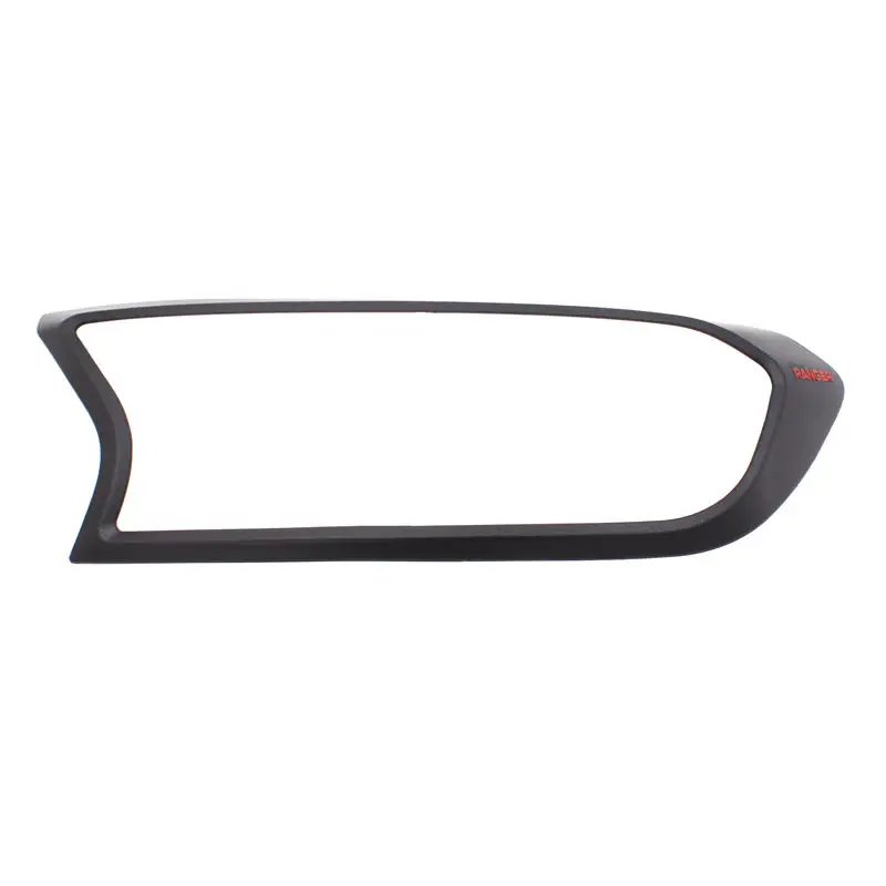 Накладки на фары для Ford Ranger накладки из АБС пластика матовые черные декоративные