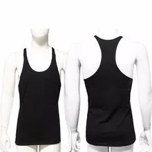 Горячая Профессиональный Европейский стиль мужской спортивный жилет мужской хлопок сплошной цвет мускулы, для бодибилдинга Топы рубашка без рукавов