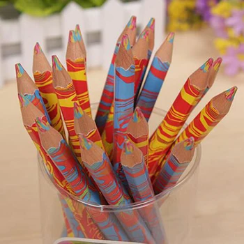

5 Pieces Colored Pencils Kid Wooden Kids Writing Standard Pencils School Office Gifts student stationery School Office Supplies