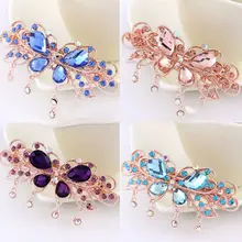 1 шт. винтажные женские заколки для волос с кристалами клипсы головные уборы заколки со стразами аксессуары для укладки