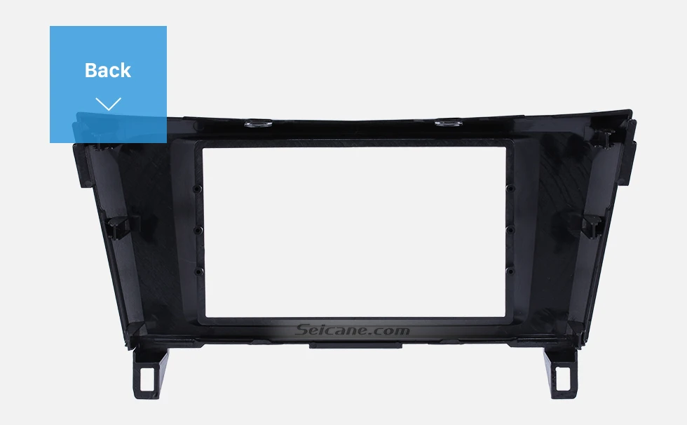 Seicane 2Din черный автомобиль радио фасции Стерео DVD адаптер панель отделка комплект для переоборудования рамка для Nissan X-Trail Qashqai