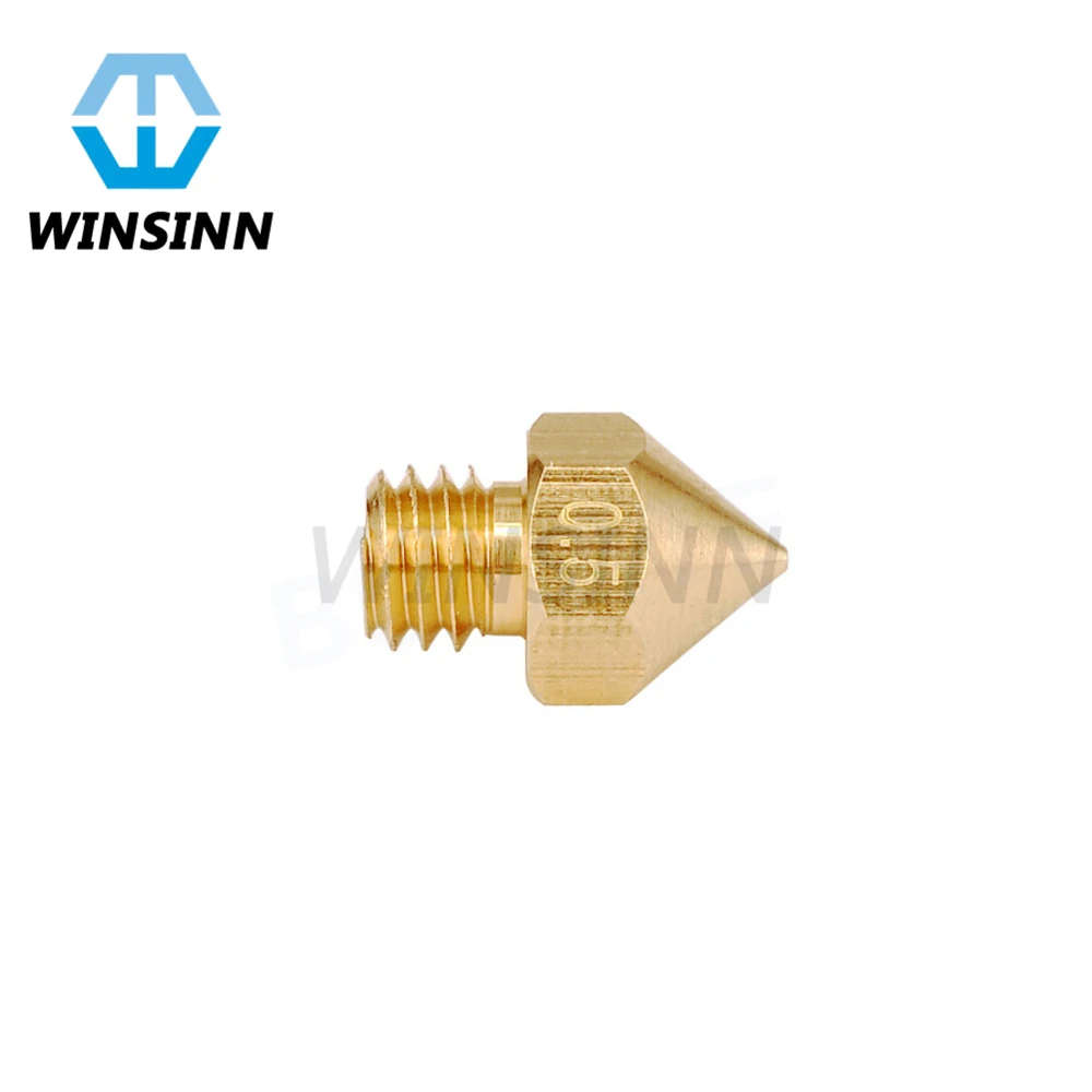 MK8 Nozzle Brass 0.2 0.3 0.4 0.5 0.6 for Anet A8 Creality CR-10 CR10 Ender 3 5 Hotend Extruder 3D Printer Reprap Makerbot