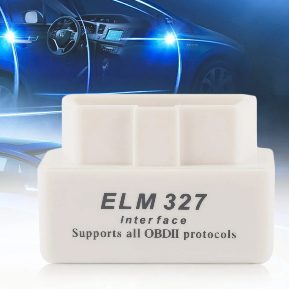 

MINI Car Auto Interface Scanner Automotive Automotivo Automotriz ELM327 V2.1 Bluetooth OBD-II Smart Car Diagnostic Scan Tool