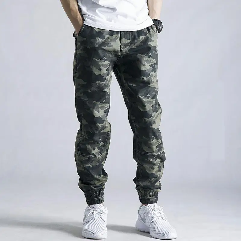 2016 Men Casual Pants New Camouflage Slim Fit Army