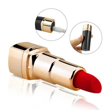 Sex Toy For Women USB Mini Discreet Lipstick Vibrator Clitoris Stimulator Electric Vibrating Jump Egg Waterproof Bullet Massage