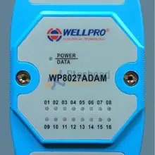 16 8-канальный, с гальванической развязкой цифровой выходной модуль 16DO, RS485 Modbus дистанционного управления данными, Адам установка din