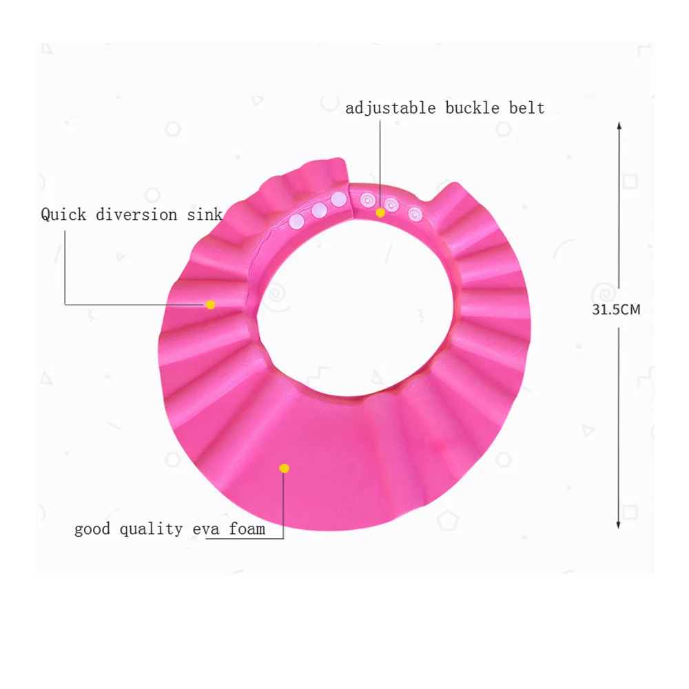 1 шт. детская шапочка для душа многоразовые водостойкие шапочка для ванной для девочек-подростков душ стрижка Кепка мальчик шампунь Кепка дропшиппинг акция