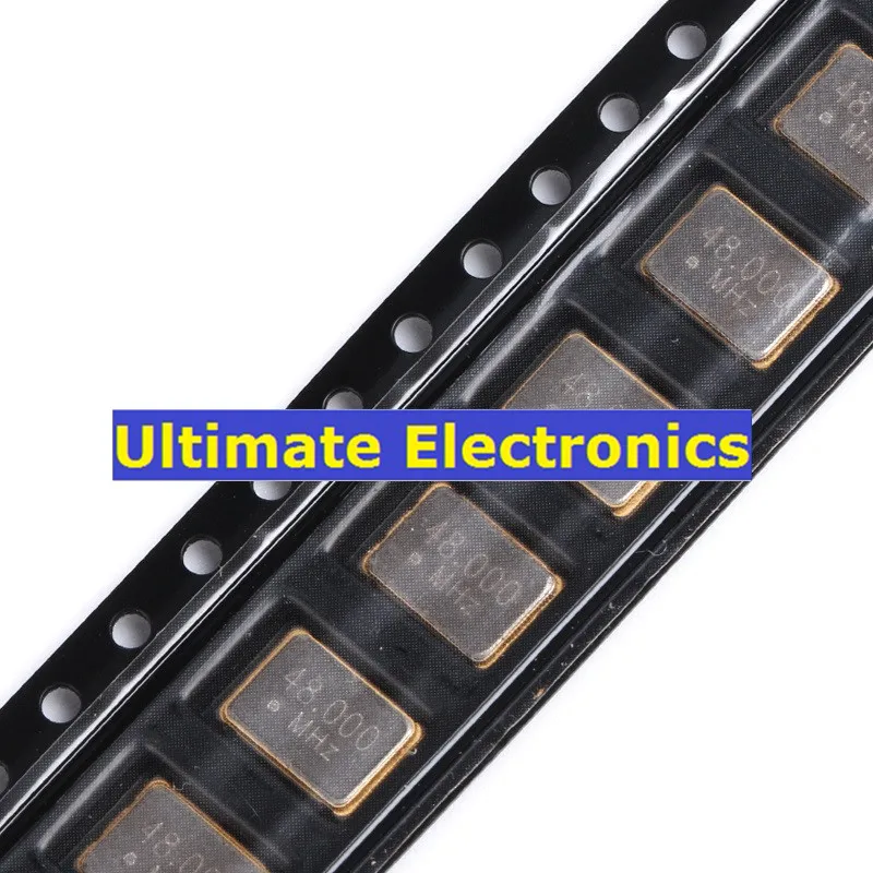 10pcs SMD Active Crystal 7050 48.000MHz 48mhz 25PPM 3.3V 5*7mm 4feet 5070 Resonator photo