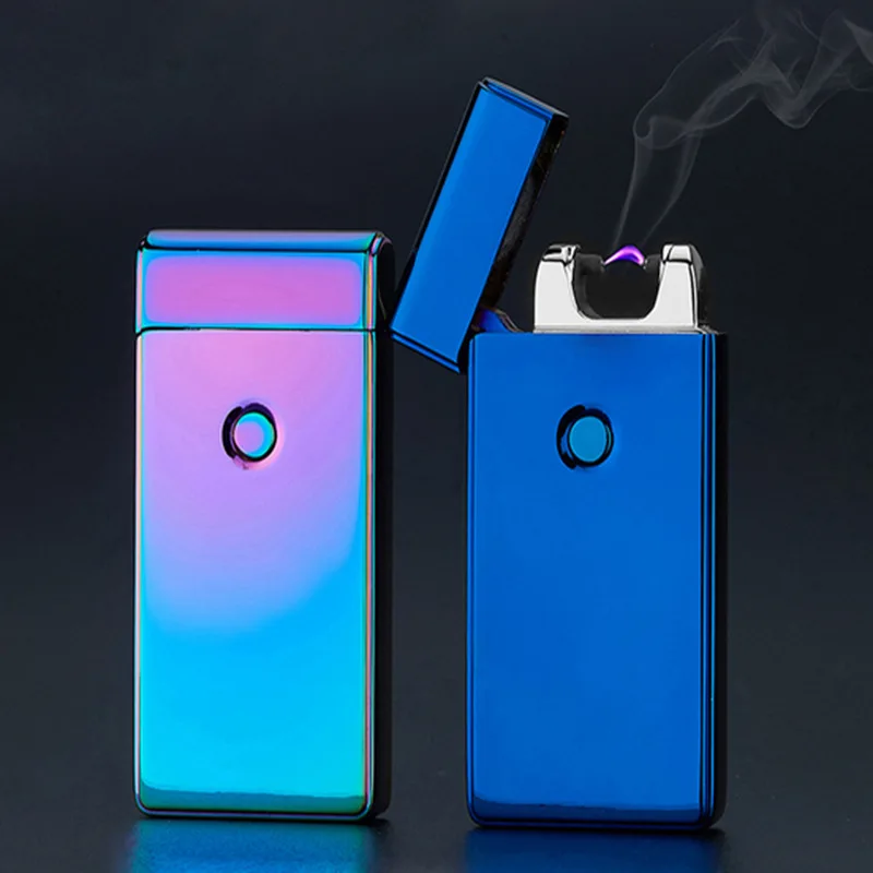 

Advanced USB Lighter Rechargeable Electronic Lighter 2017 Hot Cigarette Plasma Cigar Arc Palse Lighter Pulse Windproof Lighter