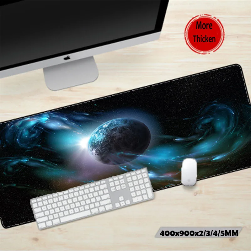 Congsipad super Big Large Size 400x900MM or More Table Mats Cool Planets Pc Desk Gaming Mats for Game Player Lol Data2 Csgo
