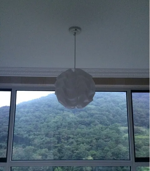 PVC pendant lamp
