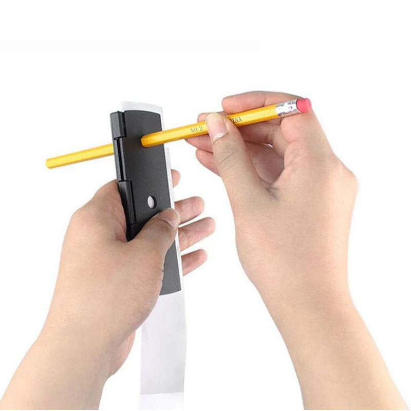 Pencil Penetration-monedas para trucos de Magia, juguetes para niños, accesorios mágicos fáciles de hacer