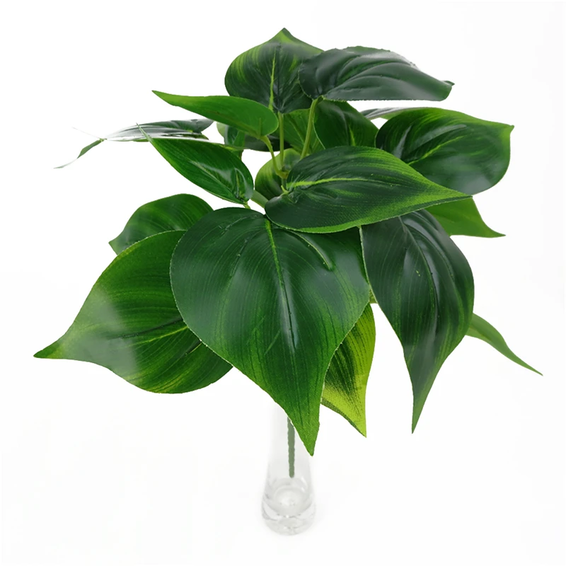 5 ветвей искусственный сциндапсус Aureus Evergreen Leaf домашний декор имитация папоротника пластиковая искусственная трава листья