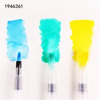 6 numbers Watercolor Brush pen Art Markers Water Tank Calligraphy Drawing Pen Beginner gift 6