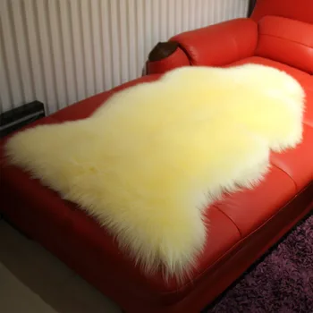 

Pure wool carpet sheepskin wool sofa cushion wool blanket piaochuang pad customize