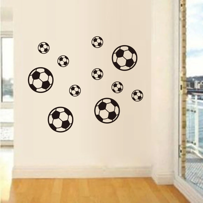 

Football Wall Decals Art Vinyl Sticker Boy Room Soccer DIY Self-Adhesive Wall Stickers Home Decor